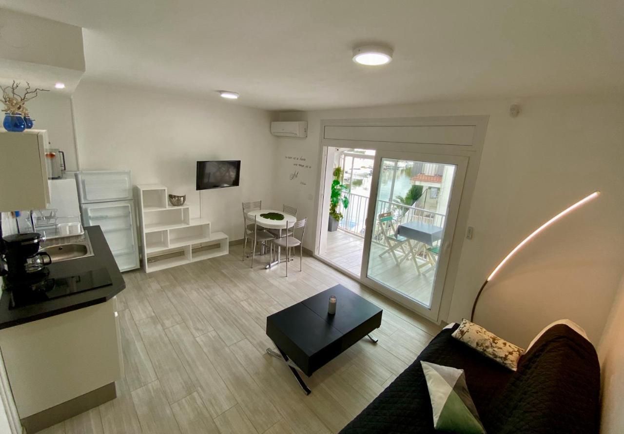 Superbe Appartement , Tout Confort, 40 M2 + 10 M2 Terrasse Empuriabrava Exterior foto